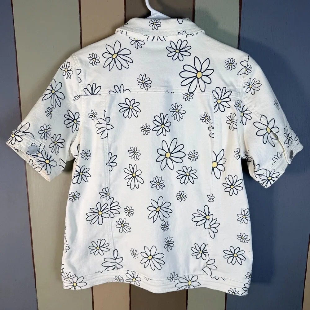 Daisy Denim Jacket-Size:Small - Picture 8 of 8